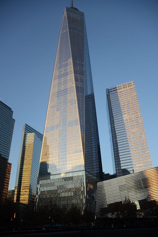 06 Goldman Sachs Tower, One World Trade Center, 7 World Trade Center, 911 Museum Late Afternoon